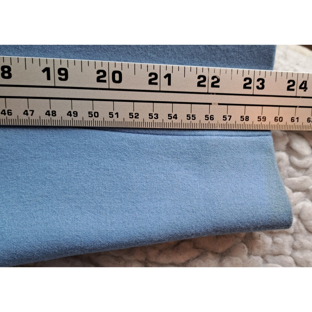 Vtg Harve Benard Holtzman Blazer Women's 12 Wool Blend Light Blue Ukraine - Picture 10 of 10